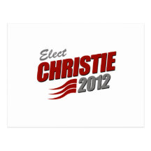 ELECT CHRIS CHRISTIE POST CARDS