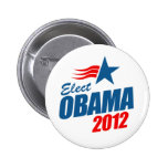 Elect Obama 2012 Pin