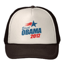 Elect Obama 2012 T-shirt Trucker Hat