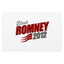 Elect ROMNEY Rectangle Magnets