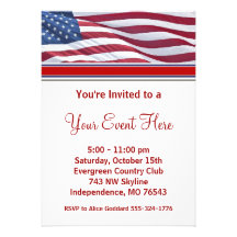 Election Campaign Party Invitations