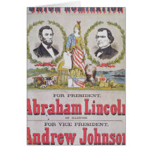 Electoral campaign poster for the Union Greeting Card