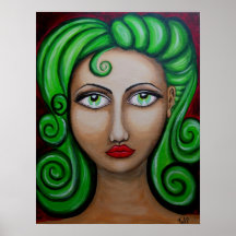 Electra Pop Surrealism Poster