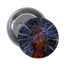 Electric Bass Guitar Button