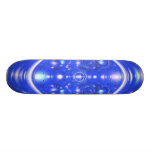 Electric Blue Skate Board Decks