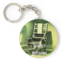 electric chair, Perfect Execution keychain