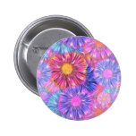 Electric Daisies Pinback Buttons