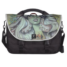 Electric Feel Laptop Messenger Bag