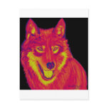 Electric Fire Wolf postcards