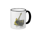Electric Guitar & Amp Art Mug