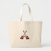 electric guitar canvas tassen