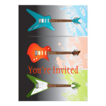 Electric Guitar Lovers Dream Card