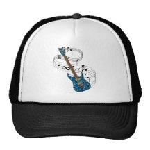Electric Guitar Mesh Hats