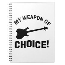 Electric Guitar my weapon of choice Note Books
