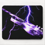ELECTRIC GUITAR purple mousepads