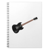 Electric Guitar Spiral Notebooks