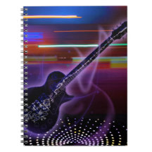 ELECTRIC GUITAR SPIRAL NOTEBOOKS