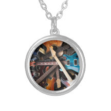Electric Guitars Concept Pendants