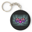 Electric Heartbeat keychains
