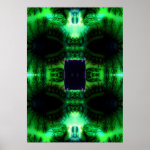 "Electric (inverted)" poster print