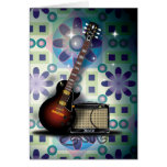 Electric n' Amp Classic Sunburst Greeting Cards