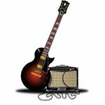 Electric n' Amp Classic Sunburst photo sculptures