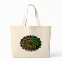 Electric Northern Lights Canvas Bags