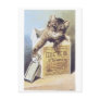 Electric Oil Cat Post Card
