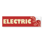 Electric Peugeot Bumper Sticker bumper stickers