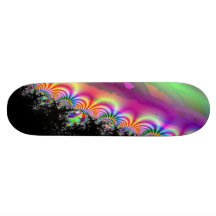 Electric Rainbow Circus Skateboard