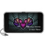 Electric Retro Heartbeat Doodle Speaker