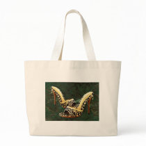 Electric Slide in Leopard Bag