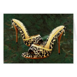 Electric Slide in Leopard cards