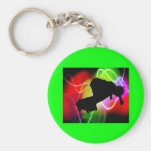 Electric Spectrum Skateboarder Key Chains