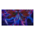 Electric Tiger Lily Photo Card