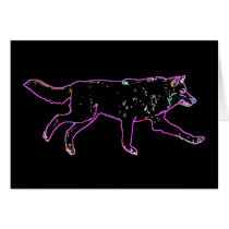 Electric Wolf Cards