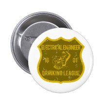 Electrical Engineer Drinking League Button