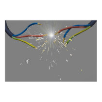 electrical spark posters