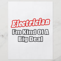 Electrician...Big Deal Personalized Flyer