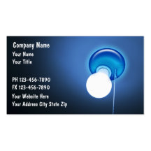 Electrician Business Cards