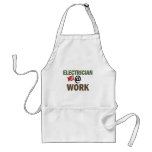 Electrician NOT At Work aprons
