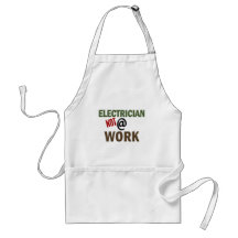 Electrician NOT At Work Apron