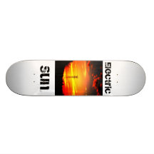 electricsun, Electric, Sun Custom Skate Board