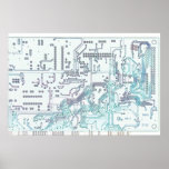 electronic circuit posters