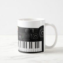 Electronic Keyboard Mugs