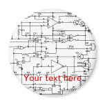 electronic project refrigerator magnets