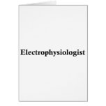 Electrophysiologist Greeting Cards
