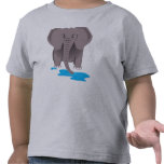 Elefante in the water.