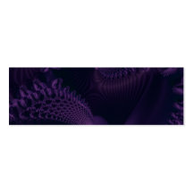 Elegance II · Fractal Art · Purple & Black Business Card
