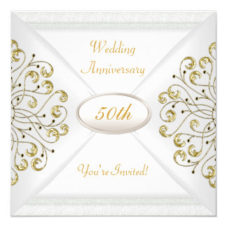 50th wedding anniversary invitation cards uk